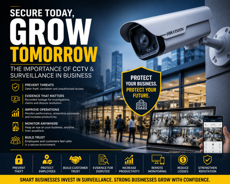Importance of cctv and survillience in business
